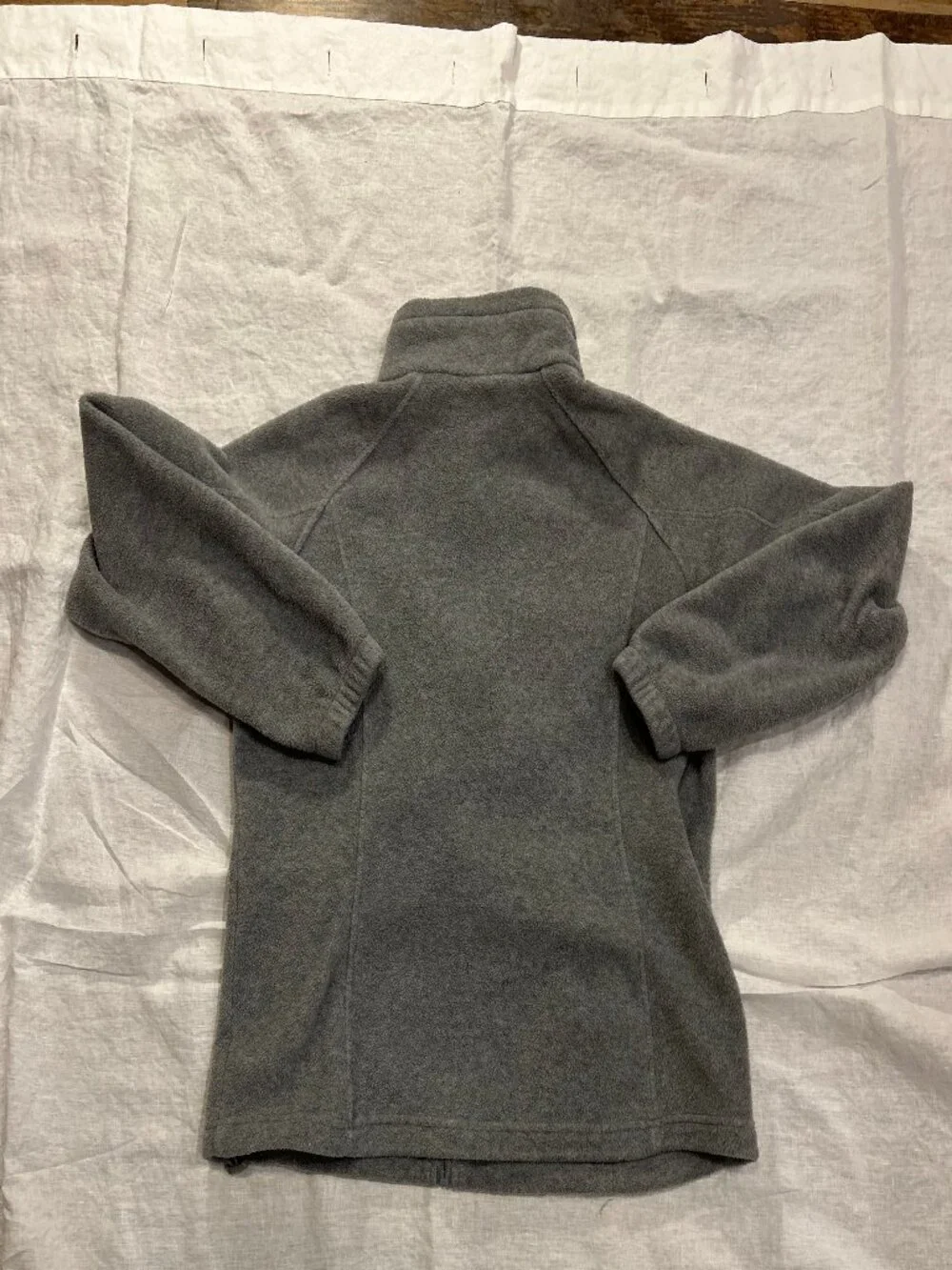 Columbia Women's Gray Benton Springs Full Zip Fleece Jacket, Size L - Picture 3 of 8
